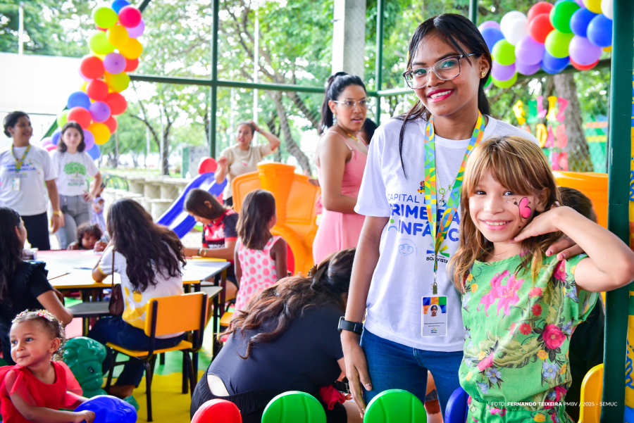 Manhã de lazer e aprendizado encerra programação infantil em Boa Vista