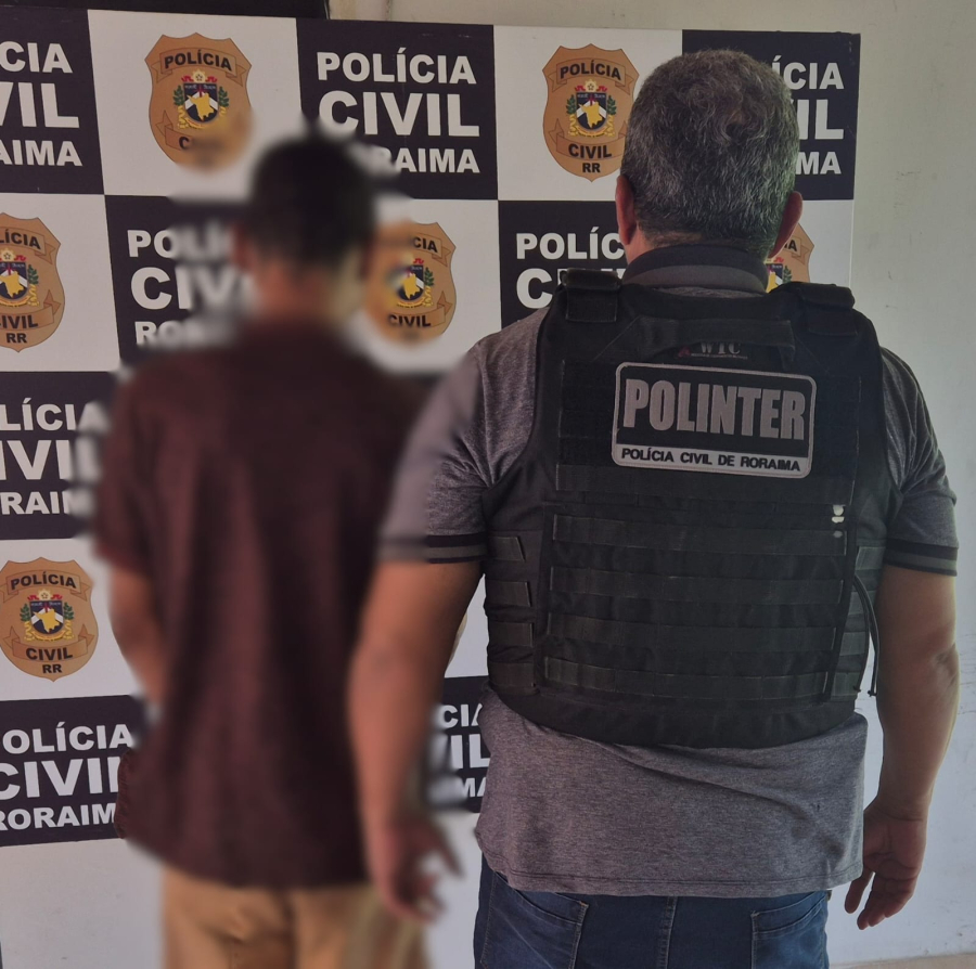 Polícia Civil prende homem condenado por furto qualificado cometido há 12 anos em Boa Vista