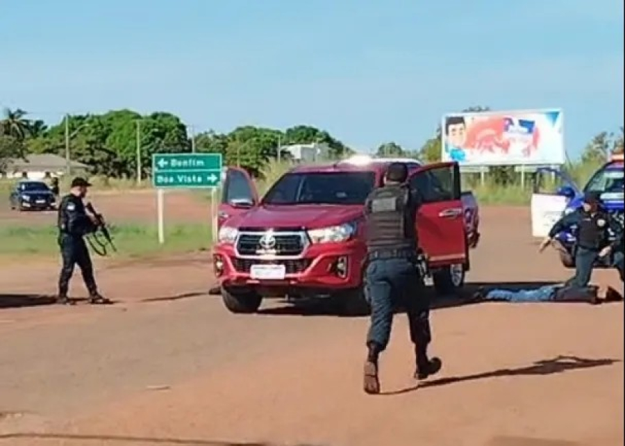 PMRR prende sequestradores e resgata vítima em operação na fronteira com a Guiana