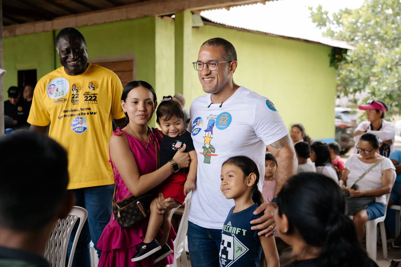 Arthur promete ampliar investimentos em comunidades indígenas de Boa Vista