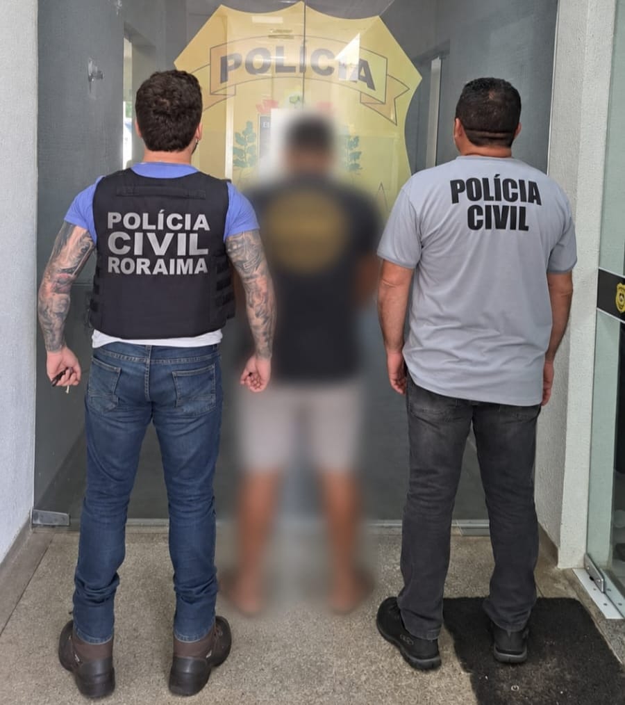 Homem é preso suspeito de agredir, perseguir e ameaçar ex-companheira em Boa Vista