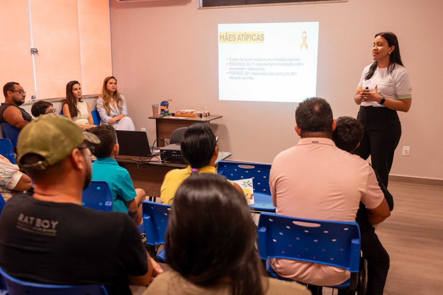Teamarr promove ação de saúde mental para familiares de pessoas com autismo em Roraima