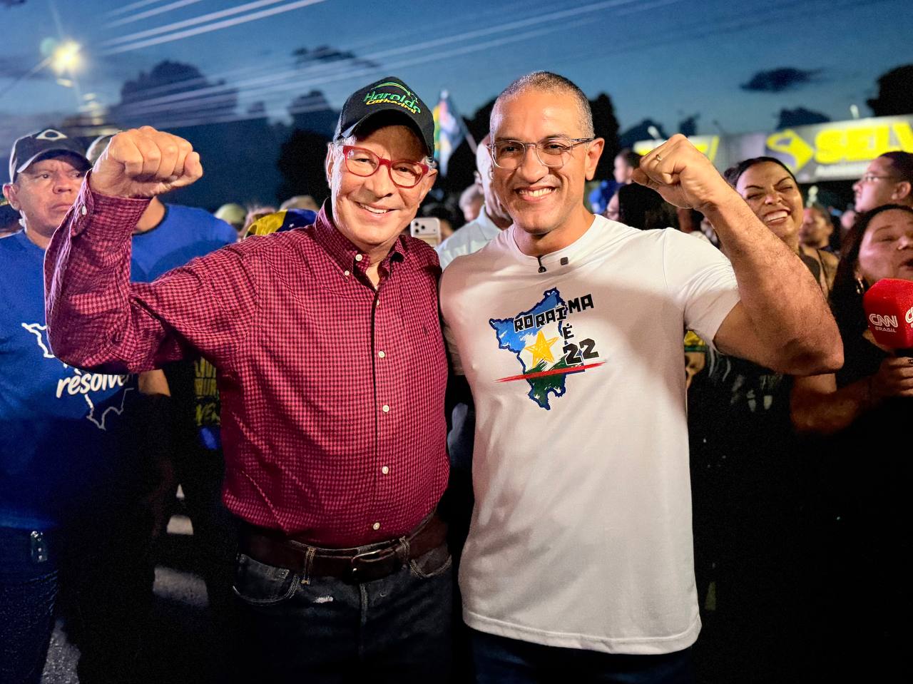 Arthur celebra vitória expressiva no primeiro turno e promete saúde como prioridade em Roraima