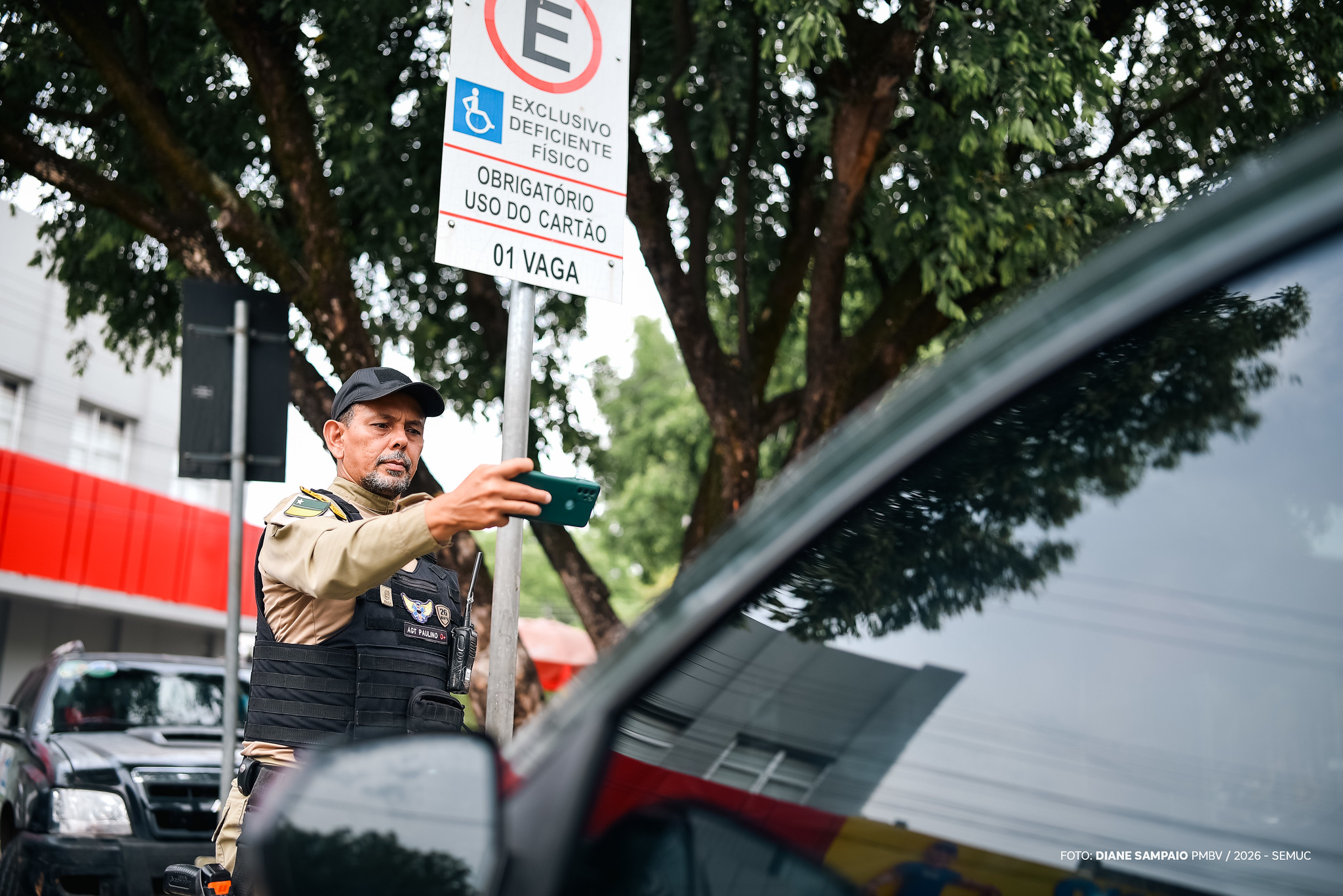 Boa Vista emitiu 1.284 credenciais de estacionamento em 2026
