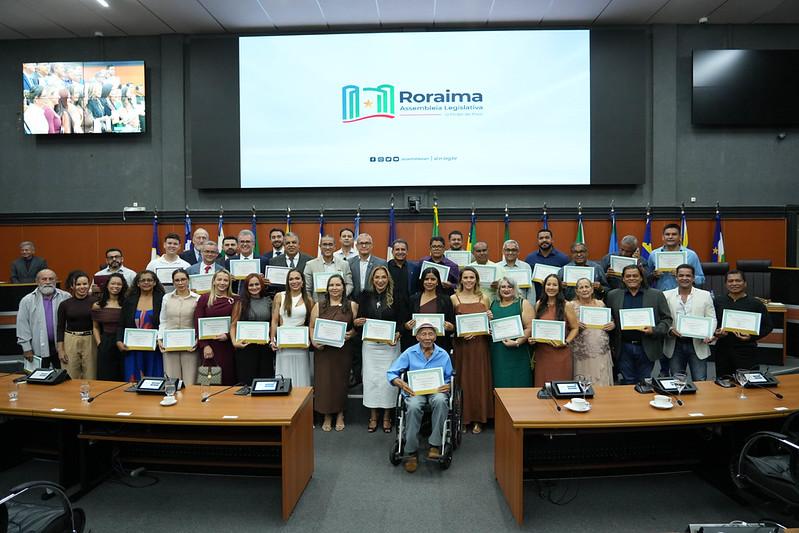 ALERR homenageia trajetórias que impulsionam o desenvolvimento de Roraima