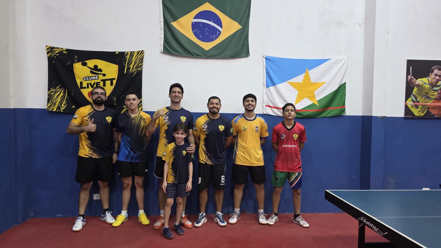 Clube LiveTT leva nova geração promissora para representar Roraima na Copa Brasil de Tênis de Mesa 2026