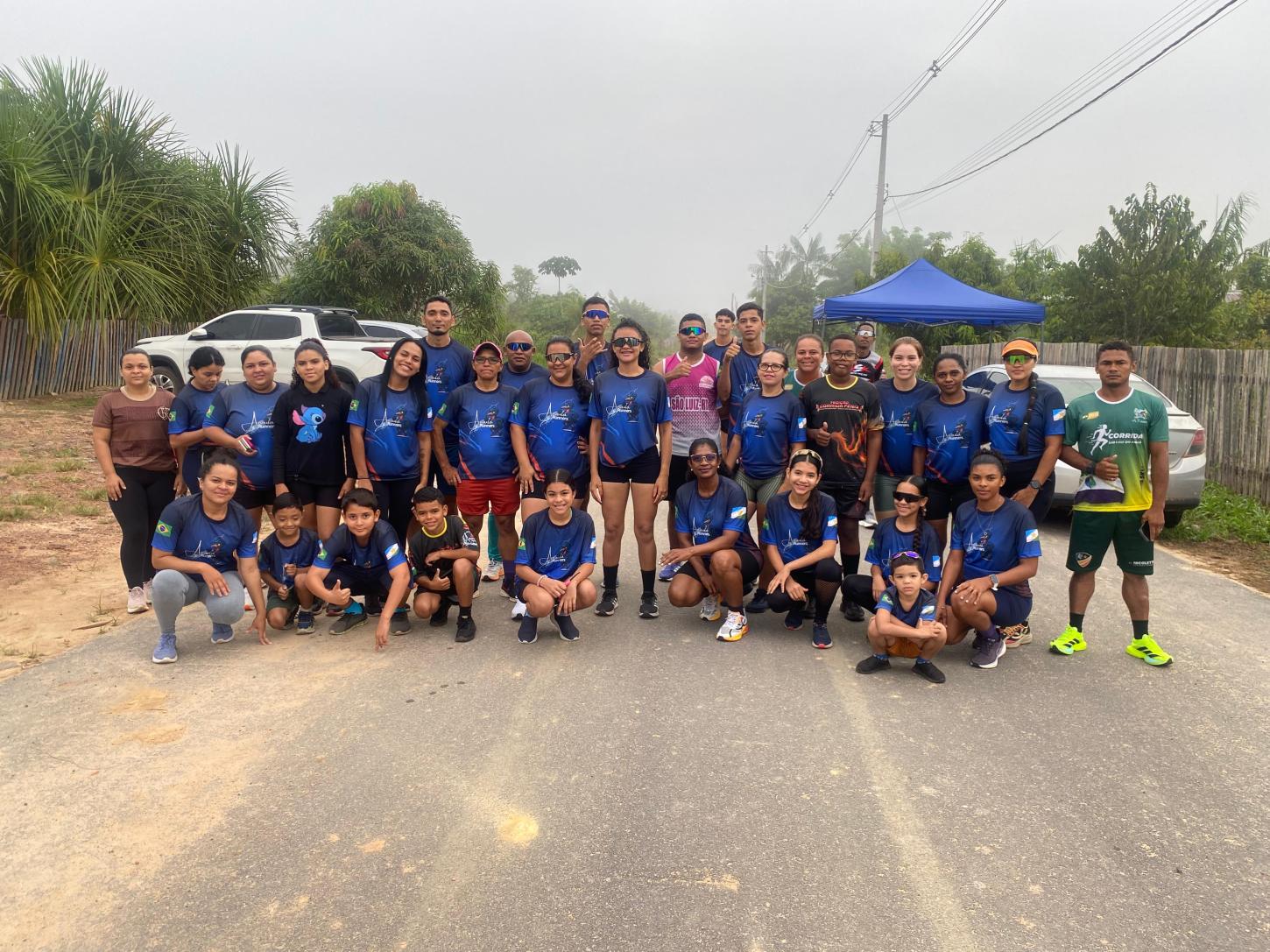 Disputa acirrada no dia do trabalhador, Anauá Runners celebra um ano com prova ciclística e de corrida pedestre