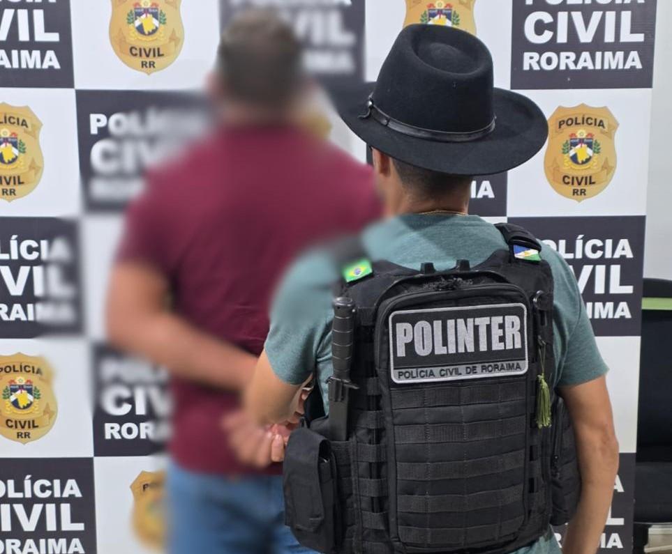 Foragido condenado por estupro de vulnerável é preso após 26 anos escondido em Roraima