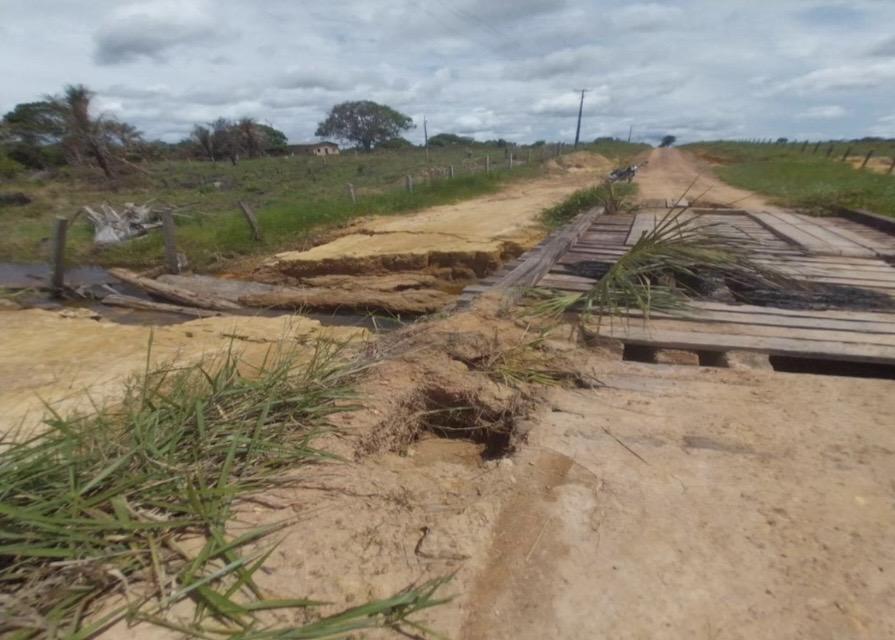 Moradores cobram solução para pontes precárias em vicinal de Rorainópolis