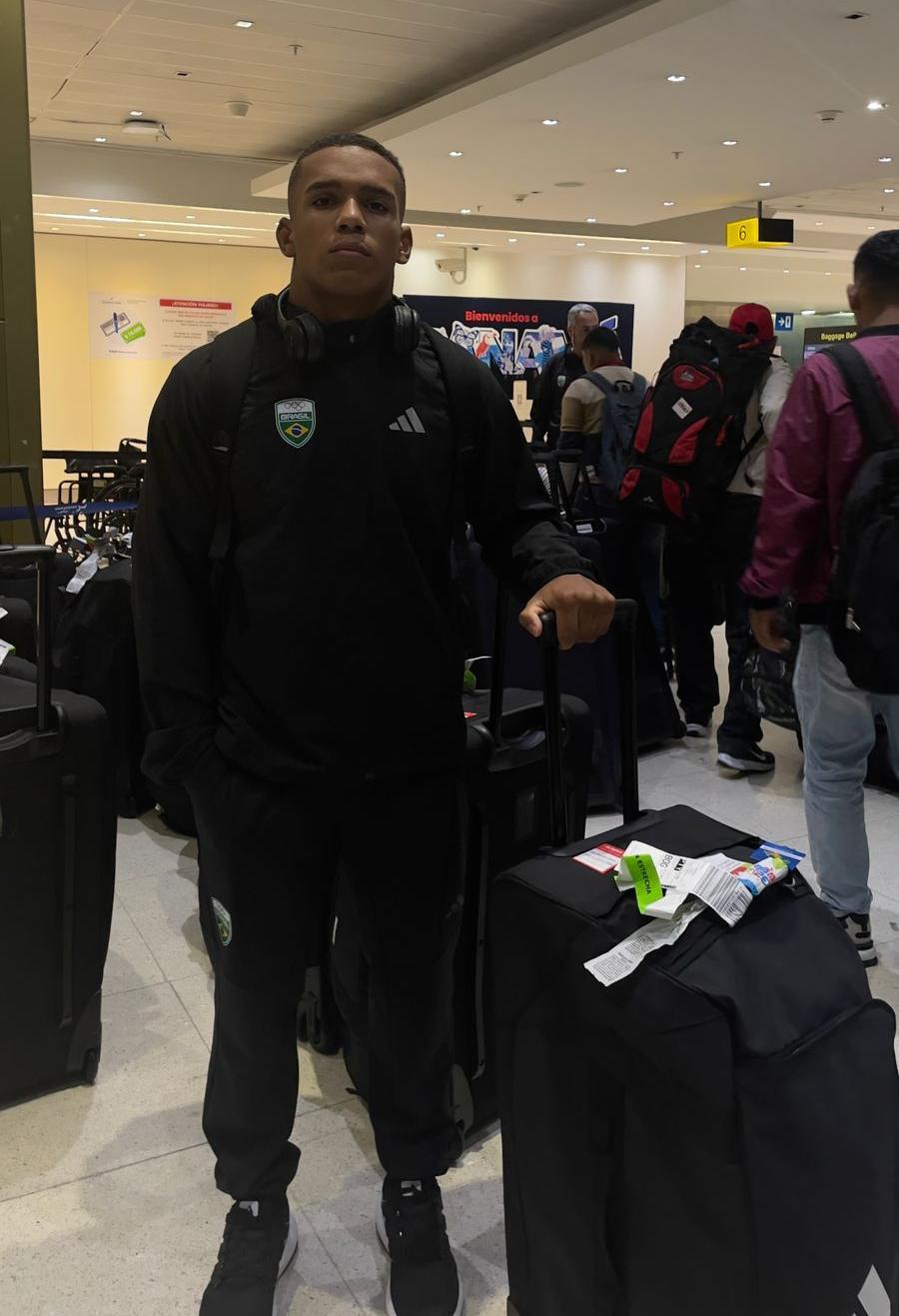 Atleta de Roraima busca medalha em competição continental. Crédito: ASCOM