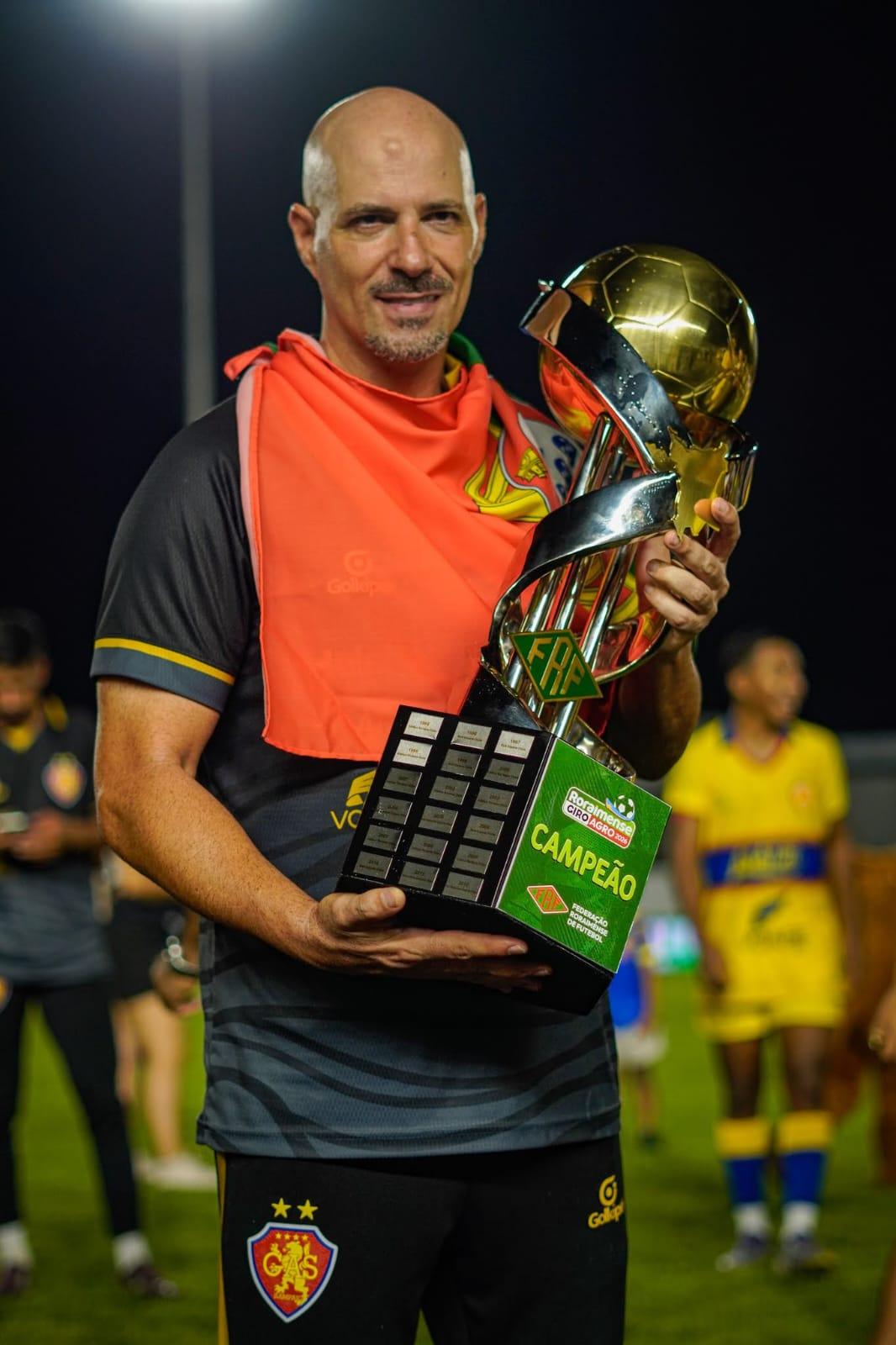 Técnico leonino Paulo Morgado conquista seu segundo Roraimão e exalta tricampeonato: 