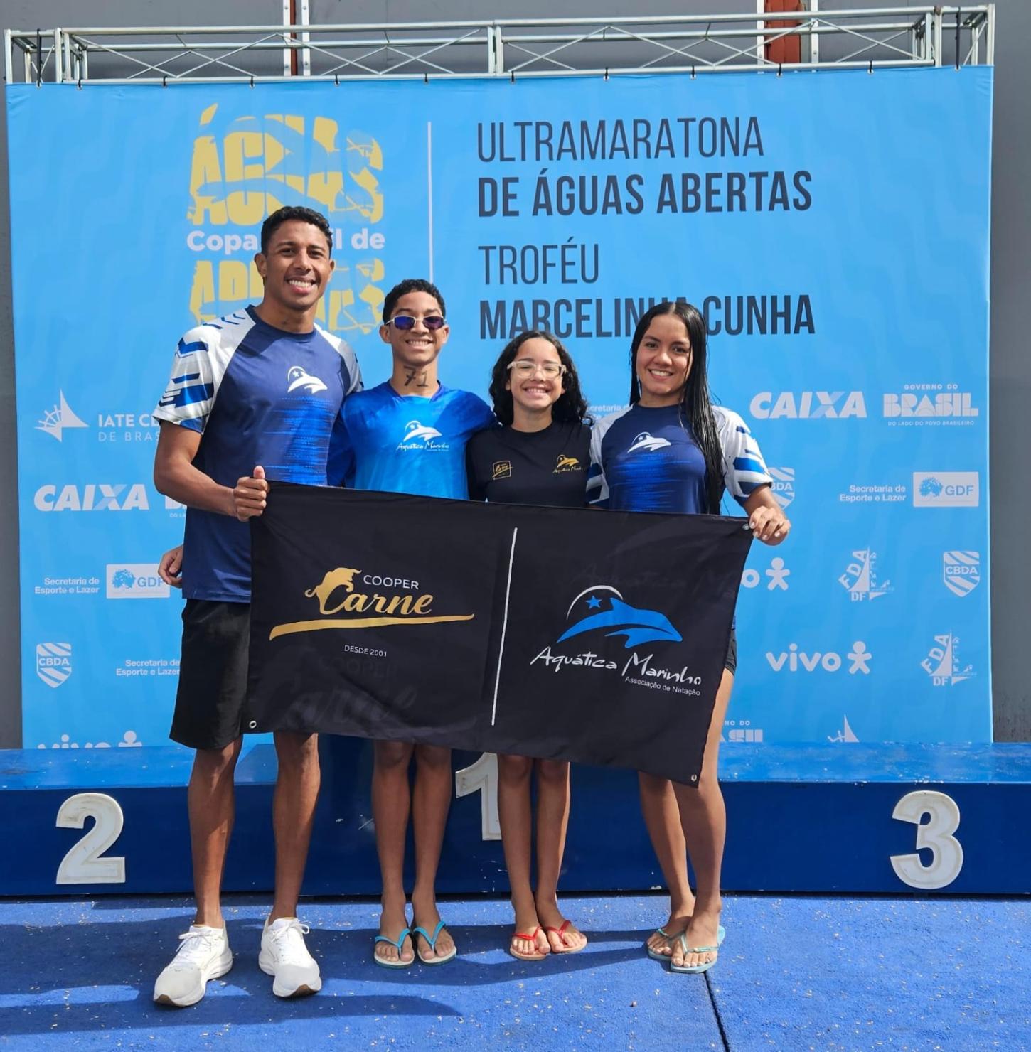 Delegação da Aquática Marinho mira fazer história no Distrito Federal 