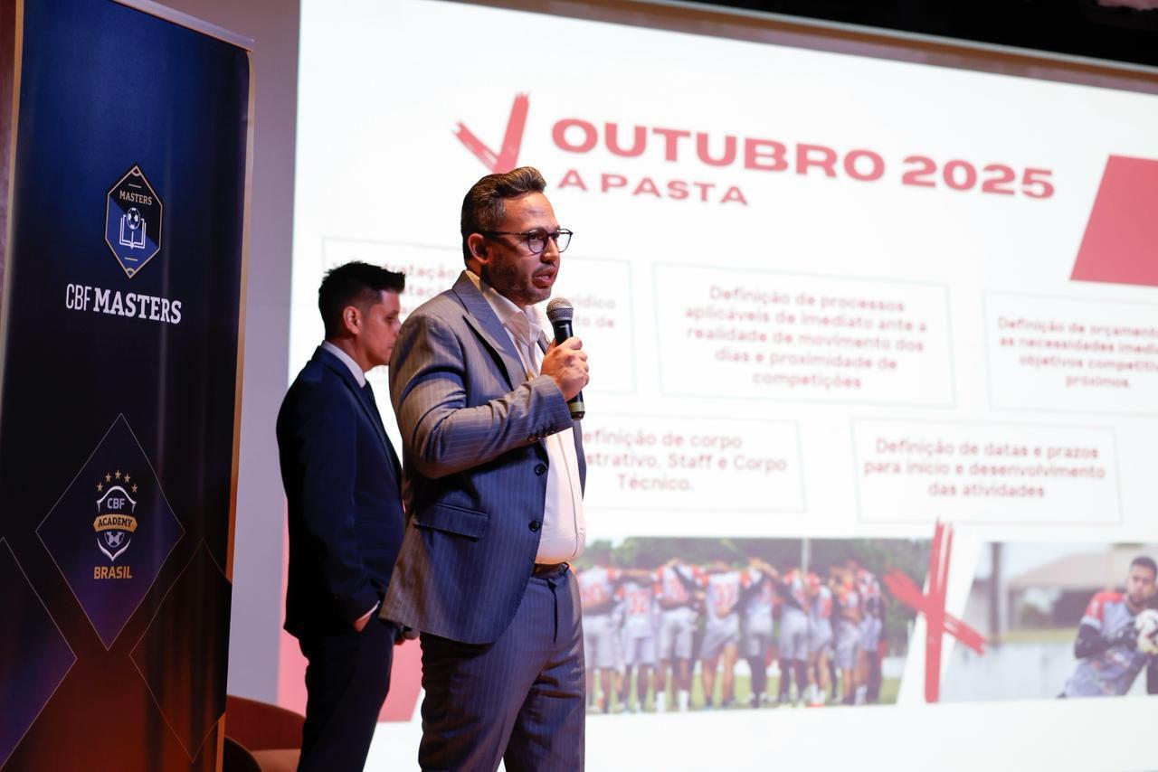Dirigente colorado Oziel Araújo Neto finaliza curso na CBF e coloca Baré em vitrine nacional  