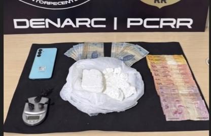 Polícia Civil prende suspeito de atuar com “delivery de drogas” em Boa Vista