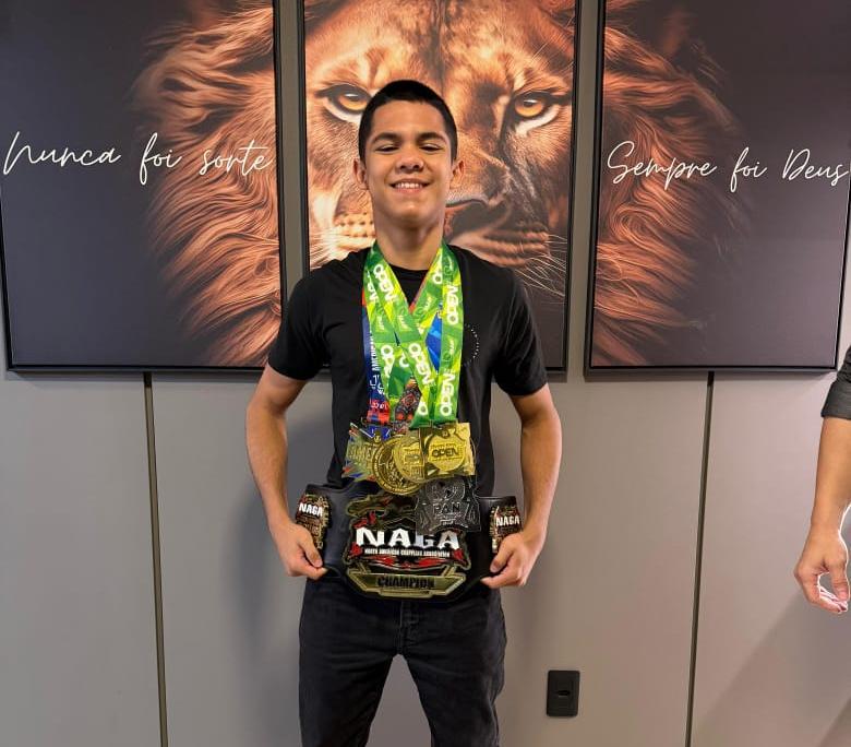 João Prestes fecha intercâmbio nos EUA, com 10 medalhas, 7 de ouro, 2 de prata e 1 de bronze