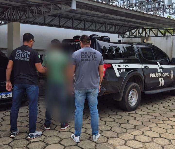Foragido condenado por estupro de vulnerável em Mato Grosso é preso pela Polícia Civil em Boa Vista