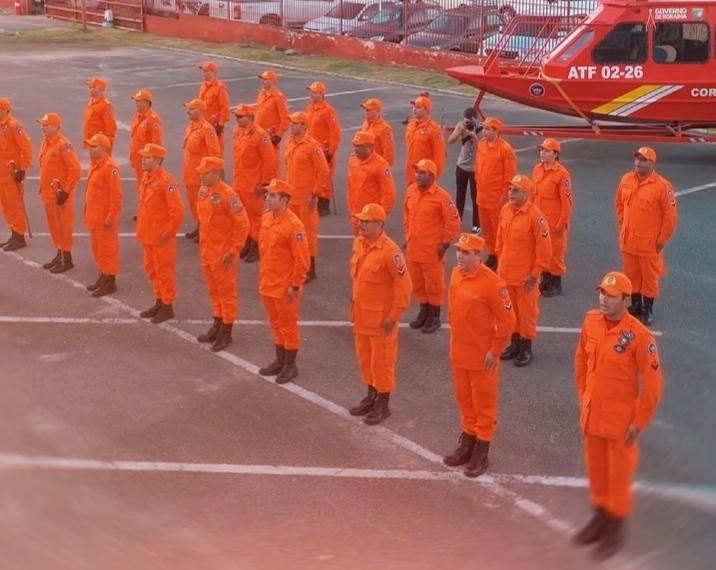 Governador Soldado Sampaio anuncia abertura das inscrições para concurso do Corpo de Bombeiros de Roraima