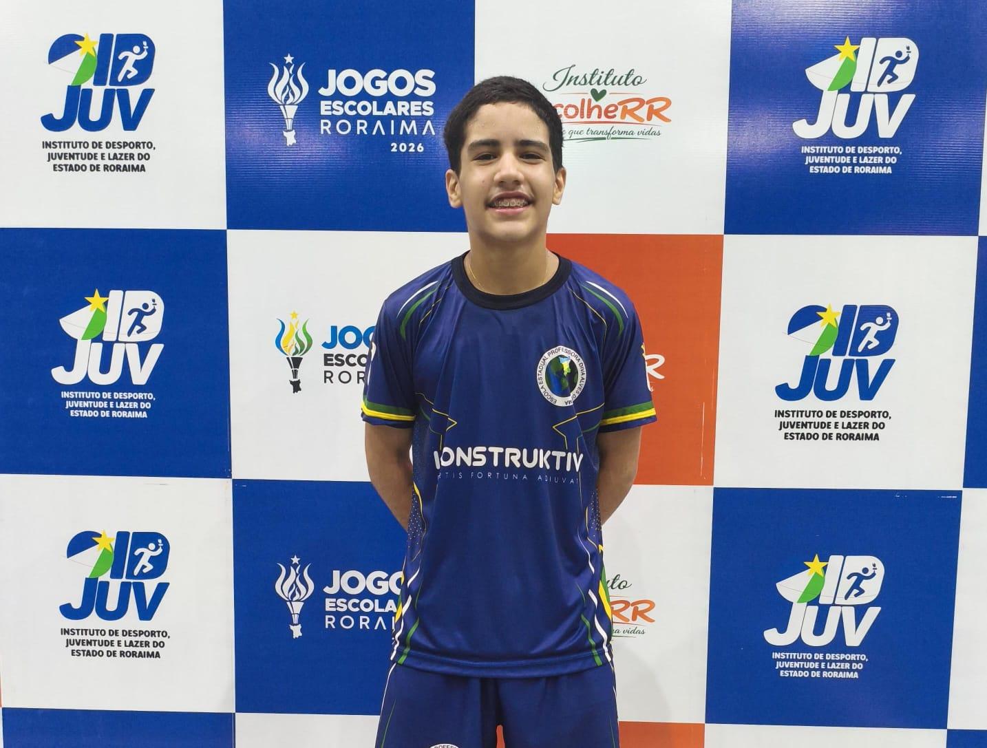 Mesatenistas Ythan Diego confirma favoritismo e garante bicampeonato dos Jogos Escolares e vaga na etapa nacional