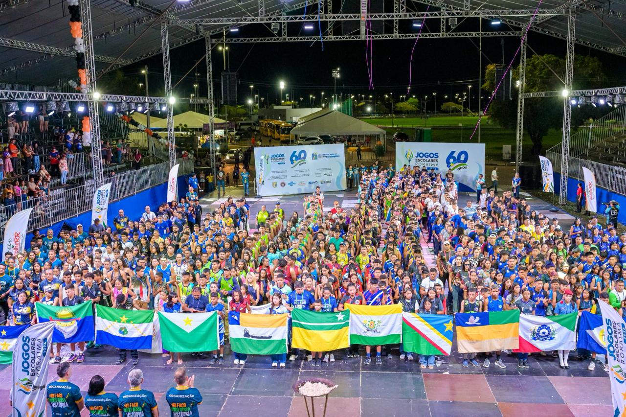 Jogos Escolares 2026 iniciam segunda fase com modalidades coletivas no Estádio Flamarion Vasconcelos