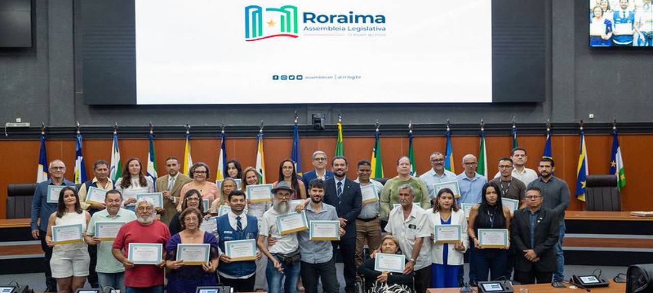 ALERR celebra 90 anos do IBGE em Roraima com comenda Orgulho de Roraima