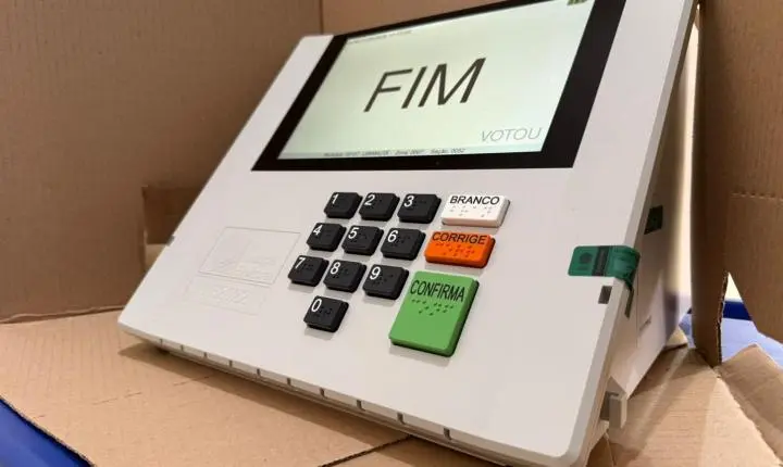 Apenas 10 urnas eletrônicas precisaram ser substituídas 