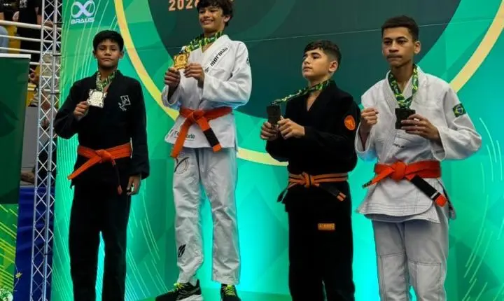 Família de talentos: João Lobato fecha com prata no Brasileiro, após irmãs gêmeas e irmão caçula medalharem 