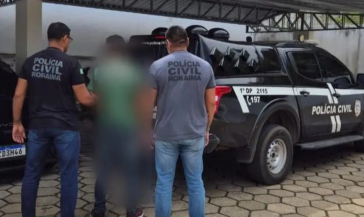 Foragido condenado por estupro de vulnerável em Mato Grosso é preso pela Polícia Civil em Boa Vista
