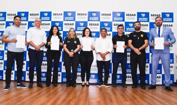 Polícia Civil de Roraima empossa cinco novos servidores de concurso público