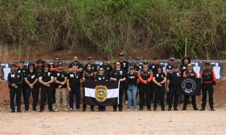 Polícia Civil de Roraima finaliza 13ª etapa do treinamento anual de tiro