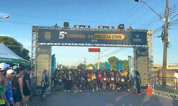 Polícia Civil de Roraima celebra 22 anos com a 5ª Corrida de Rua e mais de 2 mil participantes