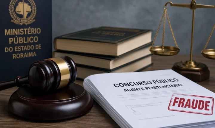 Psicólogo é condenado por fraude em concurso para agente penitenciário de Roraima após denúncia do MPRR