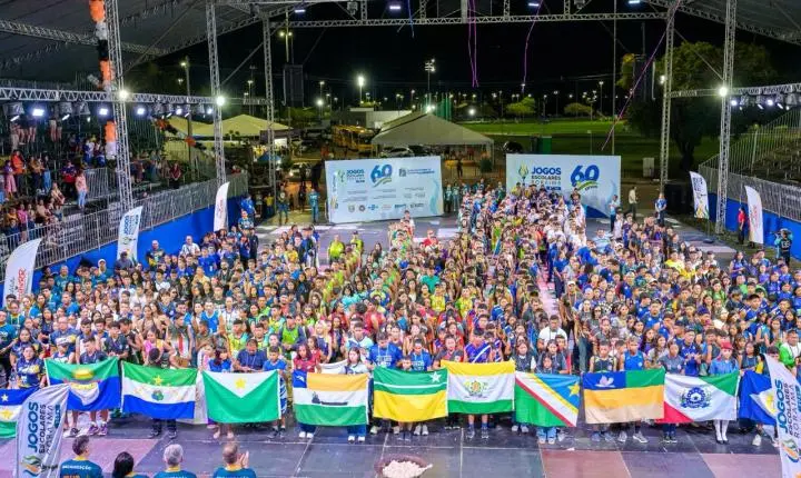Jogos Escolares 2026 iniciam segunda fase com modalidades coletivas no Estádio Flamarion Vasconcelos